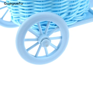 Giỏ hoa ba bánh nhỏ Guaaguafu - Bình lưu trữ, trang trí bàn văn phòng, giá 48.070₫ 5