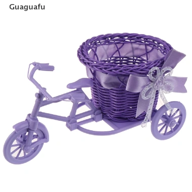 Giỏ hoa ba bánh nhỏ Guaaguafu - Bình lưu trữ, trang trí bàn văn phòng, giá 48.070₫ 11