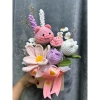 Giỏ hoa & chậu hoa len handmade - Quà tặng ý nghĩa, giảm 16% - Chỉ 280.000đ 5