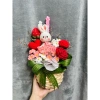 Giỏ hoa & chậu hoa len handmade - Quà tặng ý nghĩa, giảm 16% - Chỉ 280.000đ 6