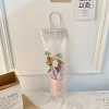 Giỏ hoa len handmade Valentine, sinh nhật, 8/3, 20/10 - kèm túi + đèn 3 chế độ, giá 65.000đ 3