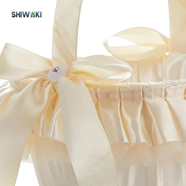 Giỏ hoa Satin cưới và kỷ niệm sang trọng, giá chỉ 111.100đ, giảm tới 21%