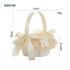 Giỏ hoa Satin cưới và kỷ niệm sang trọng, giá chỉ 111.100đ, giảm tới 21% 8
