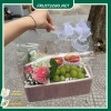 Giỏ hoa tươi Hỏa Tốc HCM - Quà tặng kèm trái cây nhập khẩu giá ưu đãi 280.000đ 3