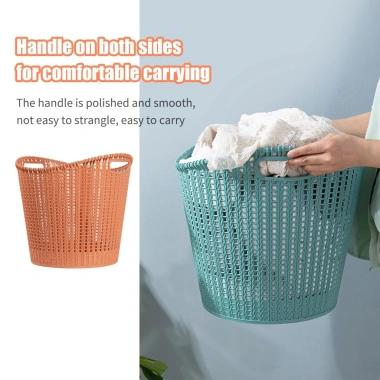 Giỏ JUJIAJIA nhựa PP cỡ lớn, xếp chồng, lỗ rỗng, sọt đựng quần áo bẩn 128.520₫