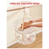 Giỏ lưới phơi đồ ECOCO 1-2 tầng kèm móc treo đa năng - Giá 65k (giảm từ 79.3k) 3
