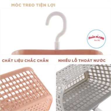 Giỏ Móc 3.241 Đựng Đồ Treo Tường Đa Năng Nhà Bếp Nhà Tắm - Tiện Lợi, Giá 4.950 VND