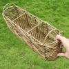Giỏ nhựa giả mây oval 3 ngăn – Kệ bếp, Picnic dã ngoại, Tiệc event, Giá chỉ 136.000₫ 8