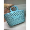 Giỏ nhựa lỗ tròn hoa nổi - Giỏ đi chợ tiện lợi, đựng đồ, giá chỉ 29.000đ 8