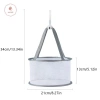 Giỏ phơi cọ trang điểm AACAR - Giá phơi lưới gập lại, giảm giá 25.190 VND 5
