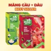 Giỏ quà Tết 2 trà topping Wil + bình hoa thủy tinh – Quà tặng người thân 121k 6