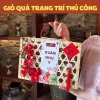 Giỏ quà Tết 2.026 Bính Ngọ mây tre đan - Set hạt dinh dưỡng, sinh thái, giá 209.000 VND 2