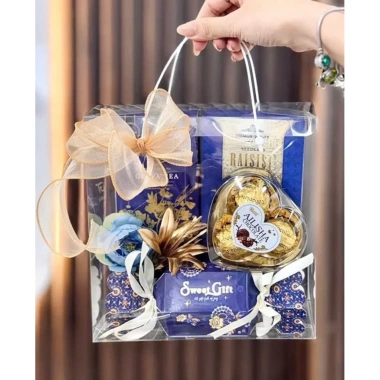 Giỏ Quà Tết 2.026 Sang Trọng Túi Mica Hoả Tốc Giao Giá Chỉ 189.000₫