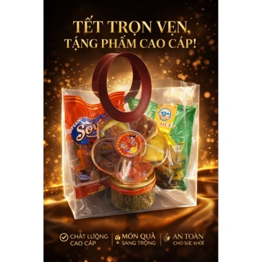 Giỏ quà Tết Đoàn Viên An Lành Thắng Lợi - Đủ Vị Đủ Ý Đủ Sang, Giá 210.000đ 2 Giỏ quà Tết Đoàn Viên An Lành Thắng Lợi - Đủ Vị Đủ Ý Đủ Sang, Giá 210.000đ 2