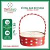 Giỏ quà Tết - Đựng trái cây oval đan dây cam, giảm giá 52.000₫ (giá gốc 62.920₫)