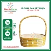 Giỏ quà Tết - Đựng trái cây oval đan dây cam, giảm giá 52.000₫ (giá gốc 62.920₫) 2