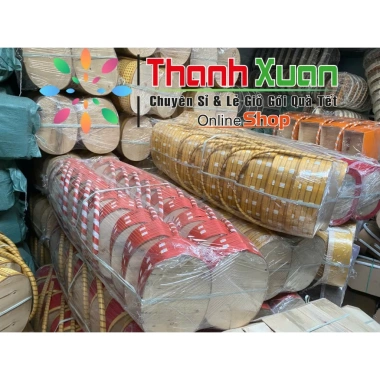 Giỏ quà Tết - Đựng trái cây oval đan dây cam, giảm giá 52.000₫ (giá gốc 62.920₫) 4