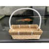 Giỏ quà Tết giỏ trái cây, giỏ hoa quả mây viền cói - Giá sỉ 60.000, giảm còn 48.000 VNĐ