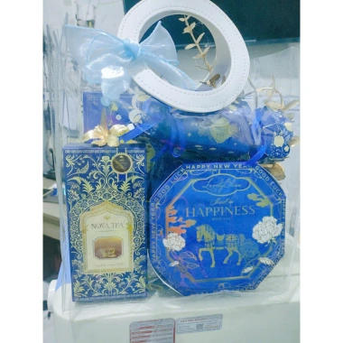Giỏ Quà Tết Truyền Thống Táo Trà Bánh Kẹo - Quà Biếu Ý Nghĩa Giá 159.000 VNĐ 5