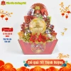 Giỏ Quà Tết Yến Sào Cao Cấp HNEST - 12 Hũ 25g Yến Tinh Chế, Trang Trí Sang Trọng, Giá Ưu Đãi 1.393.200 VND