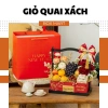 Giỏ Quai Xách Đựng Quà Tết Hoa Quả - 34x19x9cm, Khung, Kèm Túi Xách 25.000đ