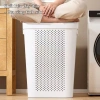 Giỏ Quần Áo Bánh Xe Nhựa Bền - Thùng Đựng Đồ Gia Đình Tay Cầm Tiện Lợi 7