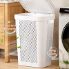 Giỏ Quần Áo Bánh Xe Nhựa Bền - Thùng Đựng Đồ Gia Đình Tay Cầm Tiện Lợi 9