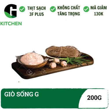 Gio sống cây G Kitchen 200gr - Thịt tươi ngon, giá ưu đãi 42.000₫, giao nhanh