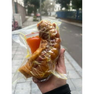 Giò tai cuốn lưỡi tai heo cuốn bắp bò ủ muối thảo mộc 350-500g kèm chấm thần thánh giảm giá 150k 7