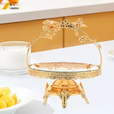 Giỏ Trái Cây, Khay Ăn Nhẹ Hộp Sắt - Bát Rau, Đĩa Thức Ăn Khô Đám Cưới - Giá 707.300₫