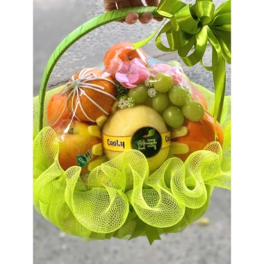 Giỏ Trái Cây Thanh Fruit Hỏa Tốc - Quà Tặng Đẹp, Tươi Ngon, Giá Ưu Đãi 250k