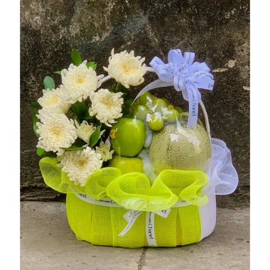 Giỏ Trái Cây Thanh Fruit Hỏa Tốc - Quà Tặng Đẹp, Tươi Ngon, Giá Ưu Đãi 250k
