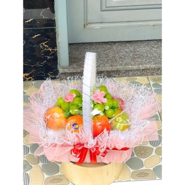 Giỏ Trái Cây Thanh Fruit Hỏa Tốc - Quà Tặng Đẹp, Tươi Ngon, Giá Ưu Đãi 250k