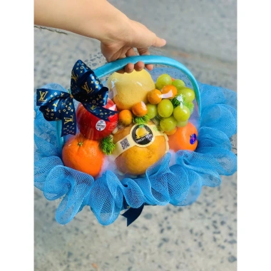 Giỏ Trái Cây Thanh Fruit Hỏa Tốc - Quà Tặng Đẹp, Tươi Ngon, Giá Ưu Đãi 250k
