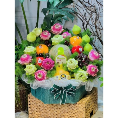 Giỏ Trái Cây Thanh Fruit Hỏa Tốc Quà Tặng Sang Trọng Giá Rẻ 900k 3