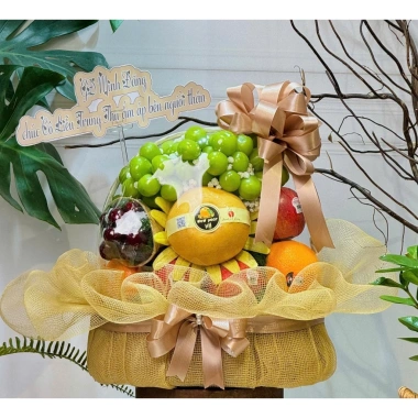 Giỏ Trái Cây Thanh Fruit Hỏa Tốc Quà Tặng Sang Trọng Giá Rẻ 900k 4