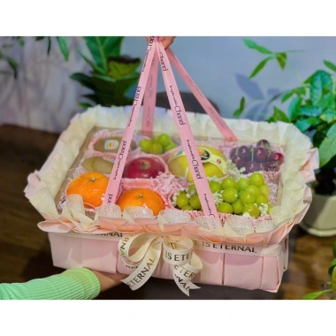 Giỏ Trái Cây Thanh Fruit Hỏa Tốc Quà Tặng Sang Trọng Giá Rẻ 900k 7