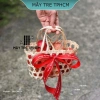 Giỏ tre quà tặng mini từ mây tre tự nhiên size nhỏ gọn, giá 15.500đ 3