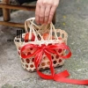 Giỏ tre quà tặng mini từ mây tre tự nhiên size nhỏ gọn, giá 15.500đ 4