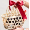 Giỏ tre quà tặng mini từ mây tre tự nhiên size nhỏ gọn, giá 15.500đ 5