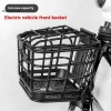 Giỏ trước xe đạp màu đen tháo rời có nắp - Phù hợp E-bike, giảm giá 23%