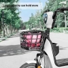 Giỏ trước xe đạp màu đen tháo rời có nắp - Phù hợp E-bike, giảm giá 23% 2