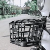 Giỏ trước xe đạp màu đen tháo rời có nắp - Phù hợp E-bike, giảm giá 23% 8