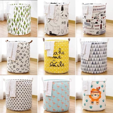 Giỏ Vải Đa Năng Cỡ Lớn Có Quai, Sọt Chống Thấm Nước - Giá 16.319₫