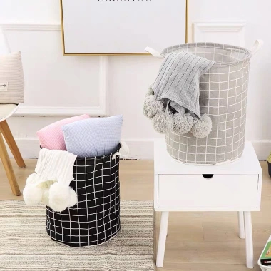Giỏ Vải Đa Năng Cỡ Lớn Có Quai, Sọt Chống Thấm Nước - Giá 16.319₫