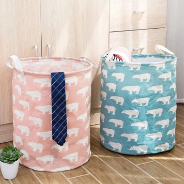 Giỏ Vải Đa Năng Cỡ Lớn Có Quai, Sọt Chống Thấm Nước - Giá 16.319₫