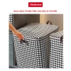 Giỏ vải JYoohome 100L-140L Đựng quần áo, chăn màn - Gấp gọn, giá 32.000đ 4