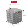 Giỏ vải JYoohome 100L-140L Đựng quần áo, chăn màn - Gấp gọn, giá 32.000đ 6