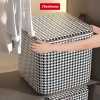 Giỏ vải JYoohome 100L-140L Đựng quần áo, chăn màn - Gấp gọn, giá 32.000đ 7