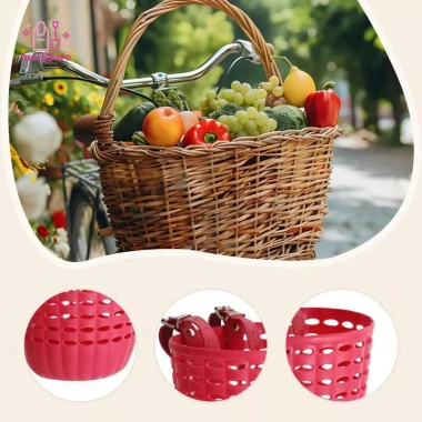 Giỏ xe đạp PP chắc chắn trẻ em - Đựng đồ chơi, quà tặng, giá ưu đãi 80.300 VND